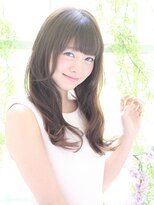 [K-two銀座]上品ナチュラルロング～大人かわいい小顔バング～