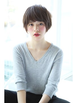 アンアミ オモテサンドウ(Un ami omotesando) 【Un ami】モードショート×ミルクティーカラー 工藤 由佳