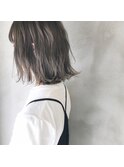 透明感グレーで柔らかい色合いに！