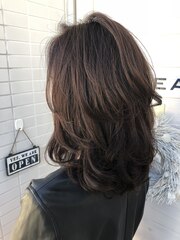 [OCEAN Hair&Life]かき上げ風大人レイヤー×３Dカラー☆