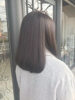 ラクレ(la clef) ケアカラーのダークグレージュ