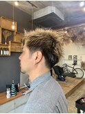アップバングショート