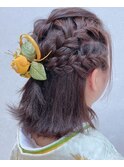思い出の日に♪ヘアセット