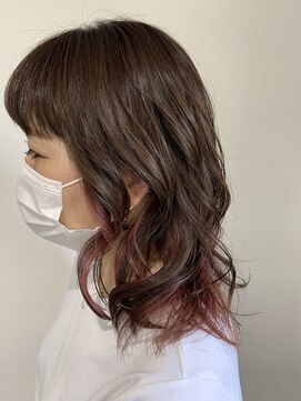 リブレ(Libre) インナーカラー×マスク