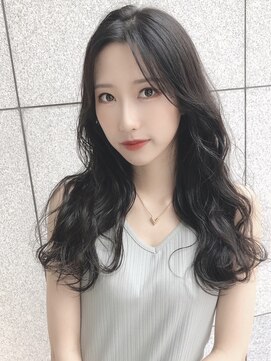 ウィルゴ(VIRGO) ヨシンモリ暗髪ロング☆ブリーチなしダークアッシュ