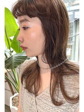 キコ 天神大名西通り店(kico) kico☆透明感涼しげヘア20代30代40代シースルバング