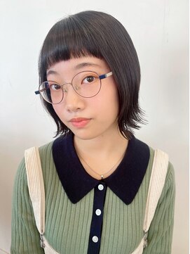 コワファースト 大分(COIFF1RST) ミニボブで外ハネ