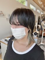 レポ(LEPO)&nbsp;ネオウルフ◎グレージュインナーカラー