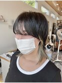 ネオウルフ◎グレージュインナーカラー