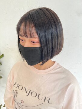 トレヘアー(tRe hair) 切っぱなしボブ