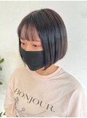 切っぱなしボブ