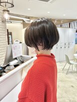 ヘアーアンドメイク ツィギー(Hair Make Twiggy) 【twiggy篠崎】☆丸みショートボブ☆【髪質改善/ハイライト】