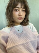 ジェムバイアルテフィーチェ(gem by artefice)&nbsp;ウルフボブ×シナモンベージュ