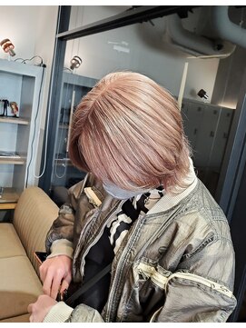 エイト 池袋店(EIGHT ikebukuro) ケアブリーチでミルクティー☆