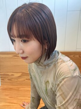 アルバム 銀座(ALBUM GINZA) オレンジベージュ_ショコラアッシュヘルシースタイル_ba414791