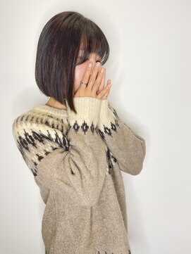 ゼンドットカラスマ(Zen.karasuma) 前下がりボブ*