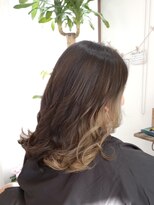 ラグラスヘア(LAGRAS HAIR)&nbsp;ミルクティーベージュのインナーカラー