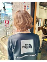 ヘアメイクエイト 丸山店(hair make No.8)&nbsp;◆担当：岩切祐樹◆くびれボブ@no.8_yuki