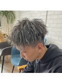 メンズパーマ/ツイスト/ツイスパ/ホワイトメッシュ