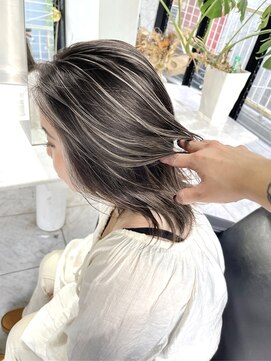 ブレンド 渋谷(BLend) BLend 渋谷 艶ハイライト 髪質改善