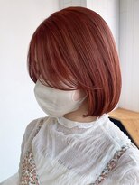 アイティー バイ アルバム 浦和店(IT by ALBUM)&nbsp;オレンジピンクボブ_マチルダボブピンクベージュ_ba460991