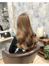 バード ヘアサロン(bird.) ミルクティーベージュ