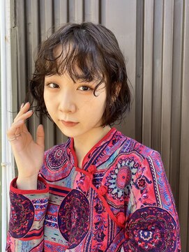 エト 梅田(eto) ボブパーマ