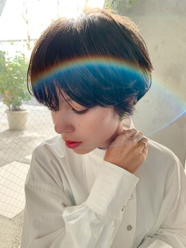 キビト(kibito) 丸みマッシュショート若松河田/曙橋/20代/30代/40代