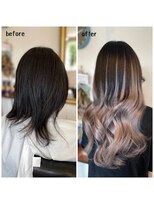 エクステンション キュー(extension Q)&nbsp;プルエクステ/ダイヤモンド毛質52cm(胸下)（特色）