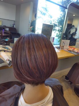 プリム ヘアワークス(prime hair works) ショートボブ