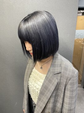 ボアップ(boappu) #ブルーカラー#髪質改善トリートメント#ケアブリーチ