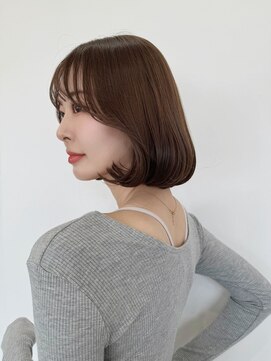 ハピネス 王寺店(Happiness) 顔周りレイヤー韓国ボブ タッセルボブ タンバルモリ