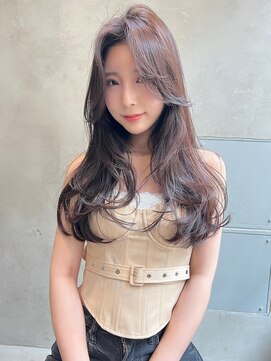オーウェル 銀座(Owelle) 銀座　cheri透明感グレージュ×くびれレイヤー