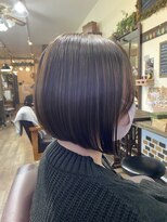 ヘアークローバー(hair Clover) 前下がりシンプルボブ