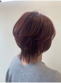 大人女性/髪質改善/白髪染め/ショート/大人ボブ/30代40代/四街道