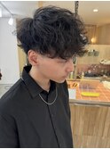 メンズスパイラルパーマ