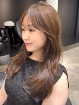 シティ(CITY) レイヤーカット オリーブグレージュ