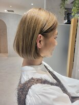 リップル(Ripple)&nbsp;【海浜幕張 Ripple】ミニマムBob×くすみベージュ