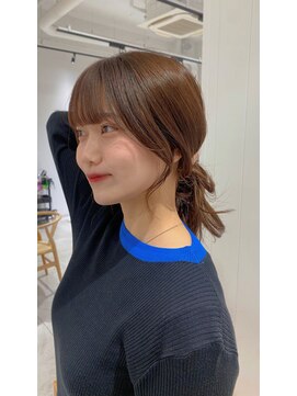 ビューバイネオリーブ 用賀店(Beau'r by neolive) 前髪こなれミディアンブレラカラーイメチェン《用賀》