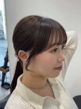 ビューティーサロン クロス(CROSS) 韓国風/顔周り/おくれ毛/前髪/似合わせカット/20代/30代/40代