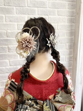 エムロード 深草店 成人式ヘア