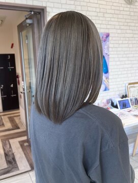 プログレス 仙台駅東口店(PROGRESS) 艶グレージュカラー