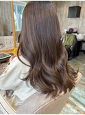 ダークミルクティーベージュ×美髪ケア