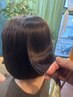 【人気NO.3梅雨の前に!】最新髪質再生☆縮毛矯正+カット+再生Tr 23800→20000