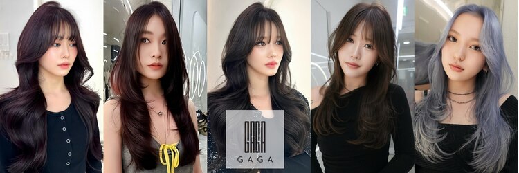 ガガ(GAGA)のサロンヘッダー