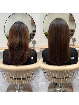 リス 練馬 桜台(Lisse) 50代　美髪カラー・白髪ぼかし・シルクトリートメント(酸熱ケア)