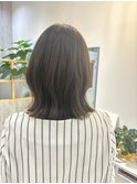 Mimosa ナチュラル切りっぱなしボブ　くびれヘア