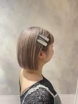 アオ(AO。)&nbsp;ホワイトベージュ/ミルクティーベージュ/ハイトーン/ボブ