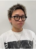【寺本】ハイトーンスパイキーショート