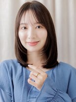 モッズヘア 越谷(mod's hair) 透けバング暗髪バタフライレイヤーカットTd2越谷20代30代40代